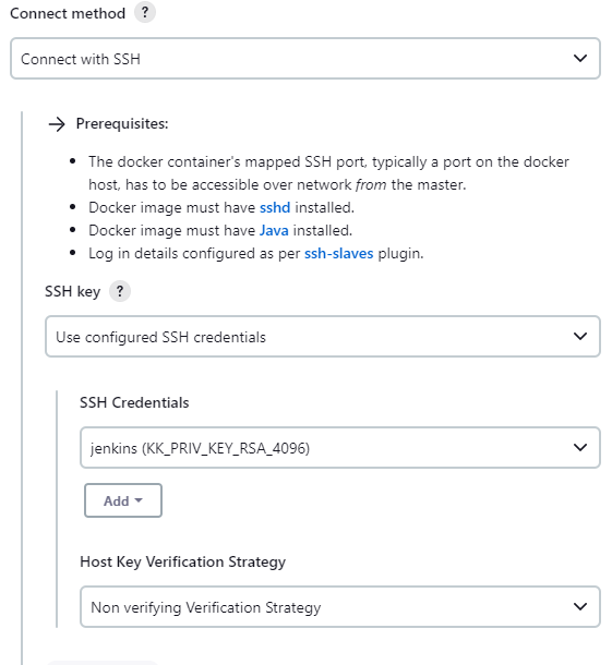 connect with SSH